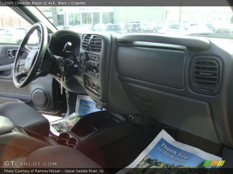 Black / Graphite 2003 Chevrolet Blazer LS 4x4