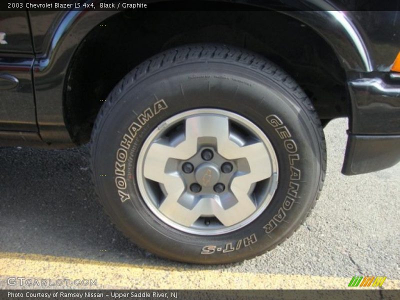 Black / Graphite 2003 Chevrolet Blazer LS 4x4