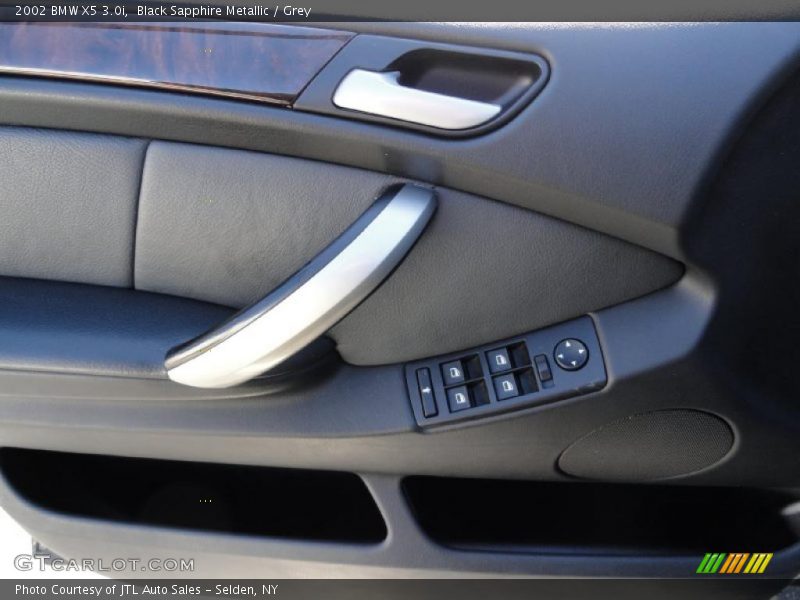 Black Sapphire Metallic / Grey 2002 BMW X5 3.0i
