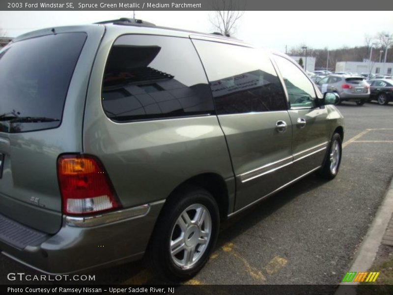 Spruce Green Metallic / Medium Parchment 2003 Ford Windstar SE