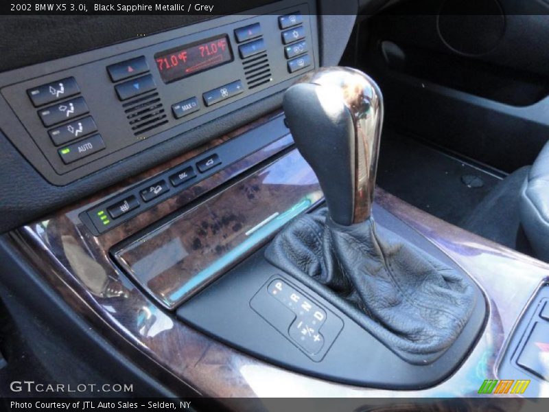 Black Sapphire Metallic / Grey 2002 BMW X5 3.0i