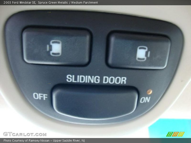 Controls of 2003 Windstar SE