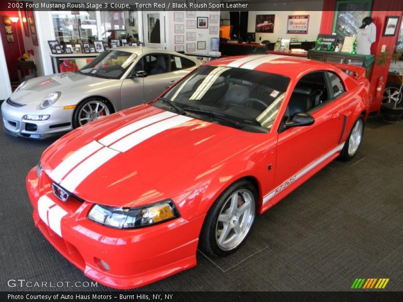 Torch Red / Black Roush Sport Leather 2002 Ford Mustang Roush Stage 3 Coupe