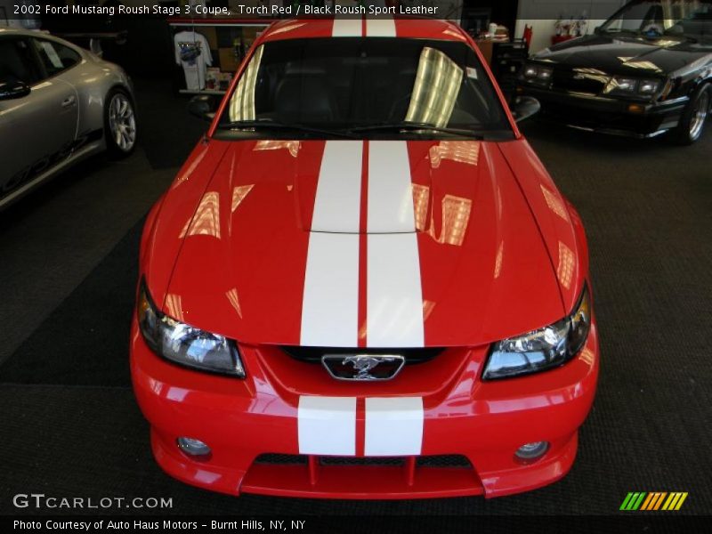 Torch Red / Black Roush Sport Leather 2002 Ford Mustang Roush Stage 3 Coupe