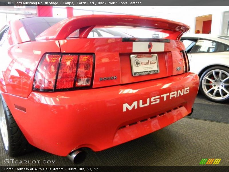 Torch Red / Black Roush Sport Leather 2002 Ford Mustang Roush Stage 3 Coupe