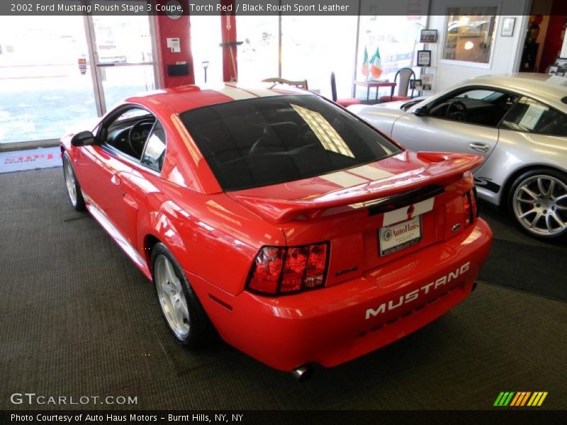 Torch Red / Black Roush Sport Leather 2002 Ford Mustang Roush Stage 3 Coupe