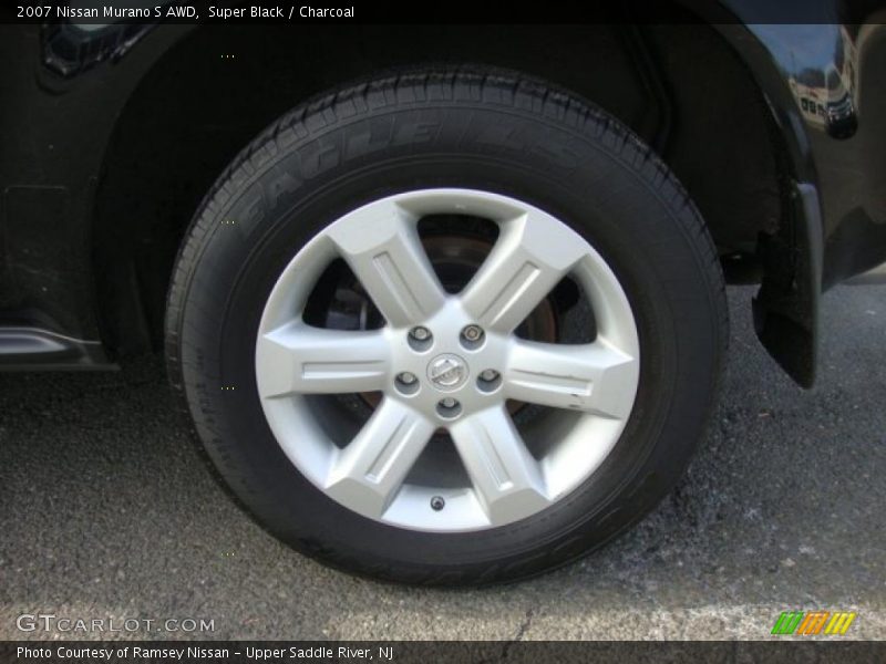 Super Black / Charcoal 2007 Nissan Murano S AWD