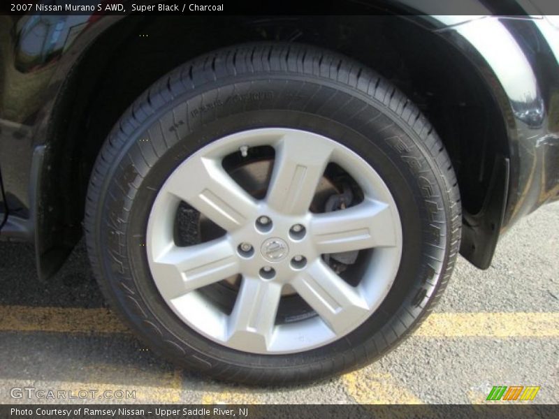 Super Black / Charcoal 2007 Nissan Murano S AWD