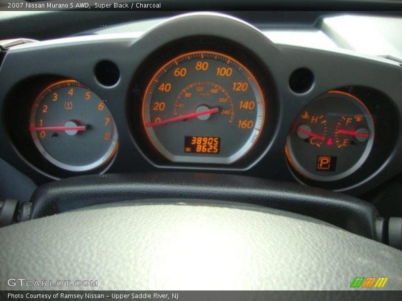 Super Black / Charcoal 2007 Nissan Murano S AWD