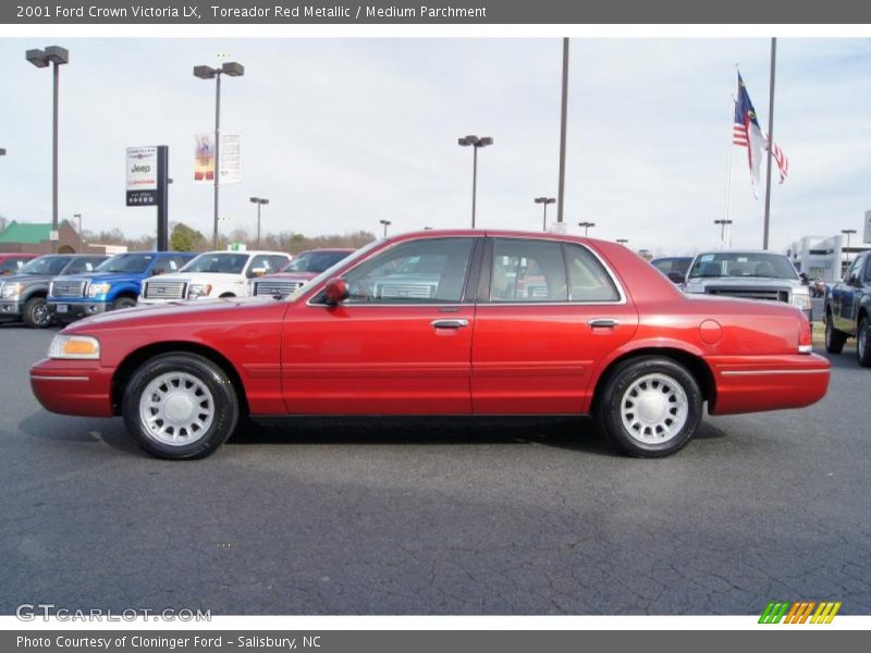  2001 Crown Victoria LX Toreador Red Metallic