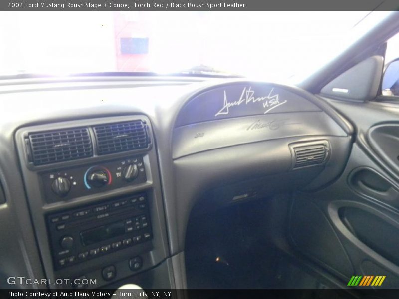 Torch Red / Black Roush Sport Leather 2002 Ford Mustang Roush Stage 3 Coupe