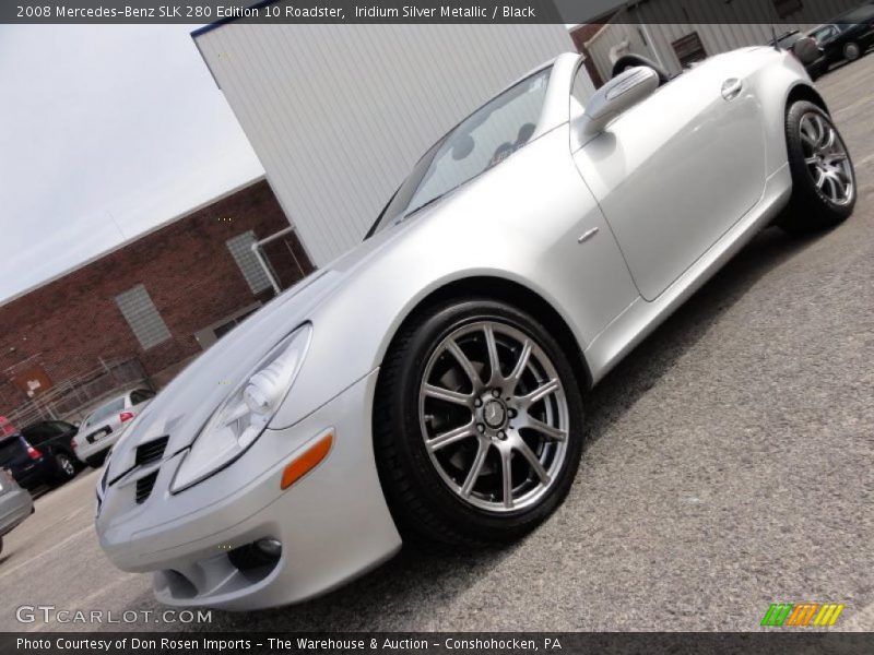 Front 3/4 View of 2008 SLK 280 Edition 10 Roadster
