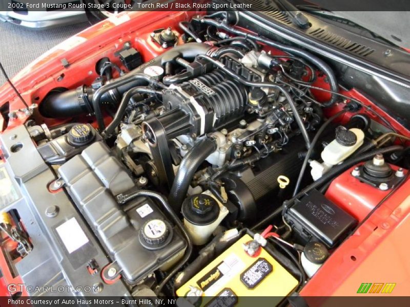  2002 Mustang Roush Stage 3 Coupe Engine - 4.6 Liter Roush Supercharged SOHC 16-Valve V8