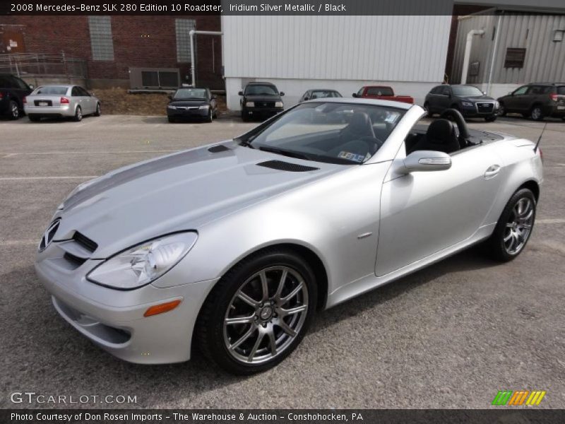 Front 3/4 View of 2008 SLK 280 Edition 10 Roadster