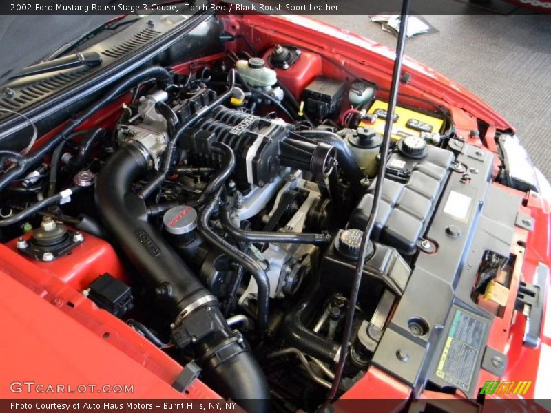  2002 Mustang Roush Stage 3 Coupe Engine - 4.6 Liter Roush Supercharged SOHC 16-Valve V8