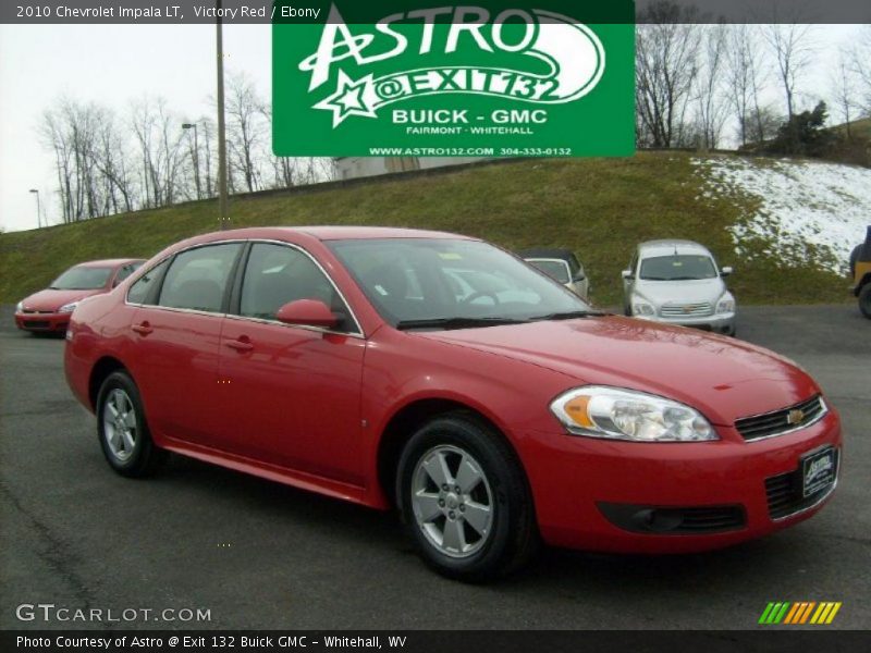 Victory Red / Ebony 2010 Chevrolet Impala LT