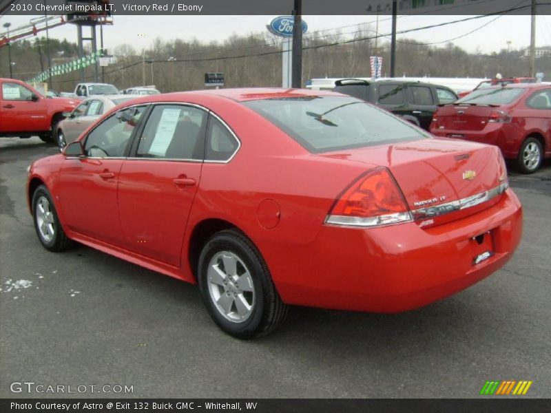 Victory Red / Ebony 2010 Chevrolet Impala LT