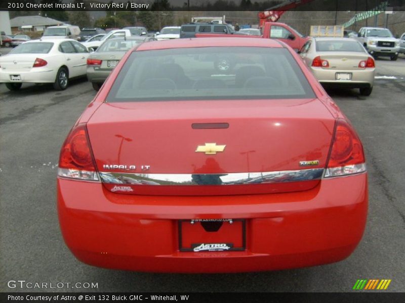 Victory Red / Ebony 2010 Chevrolet Impala LT
