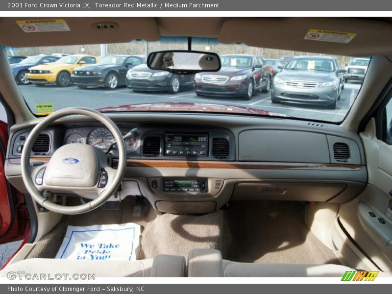 Dashboard of 2001 Crown Victoria LX