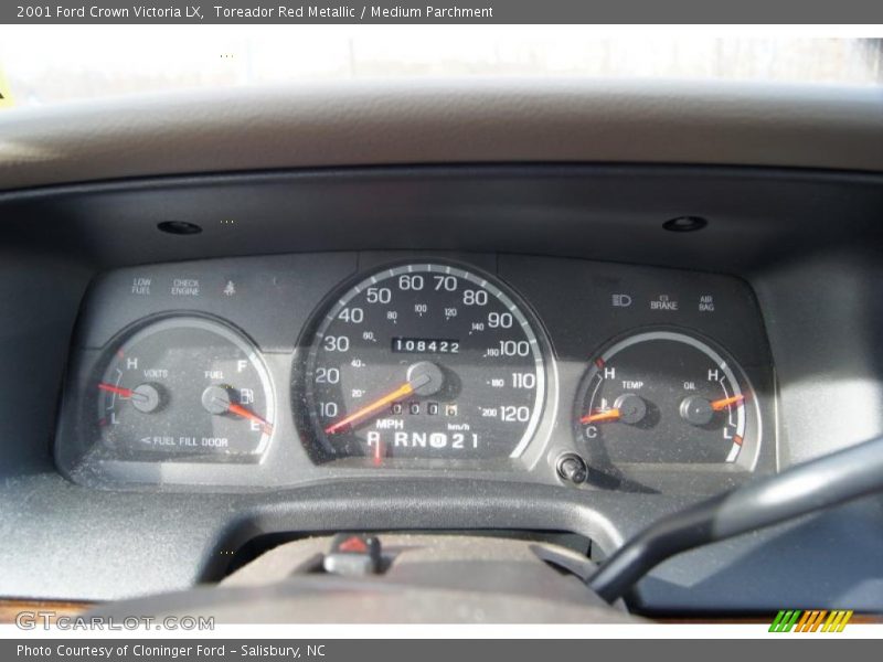  2001 Crown Victoria LX LX Gauges