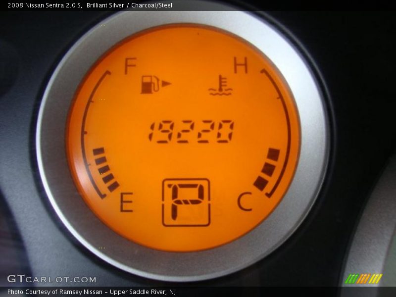 Brilliant Silver / Charcoal/Steel 2008 Nissan Sentra 2.0 S