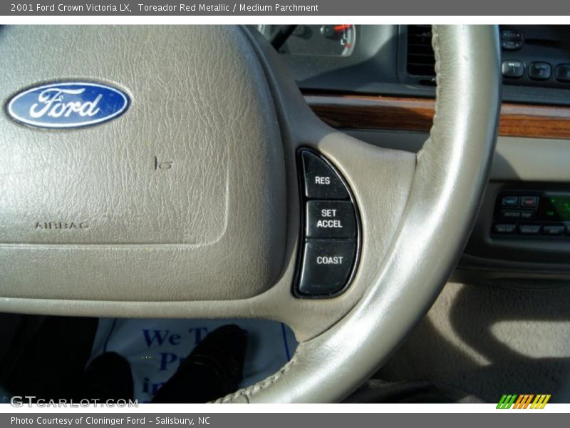 Controls of 2001 Crown Victoria LX