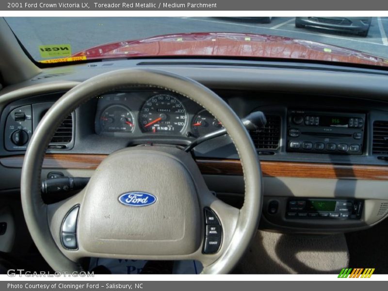 Dashboard of 2001 Crown Victoria LX