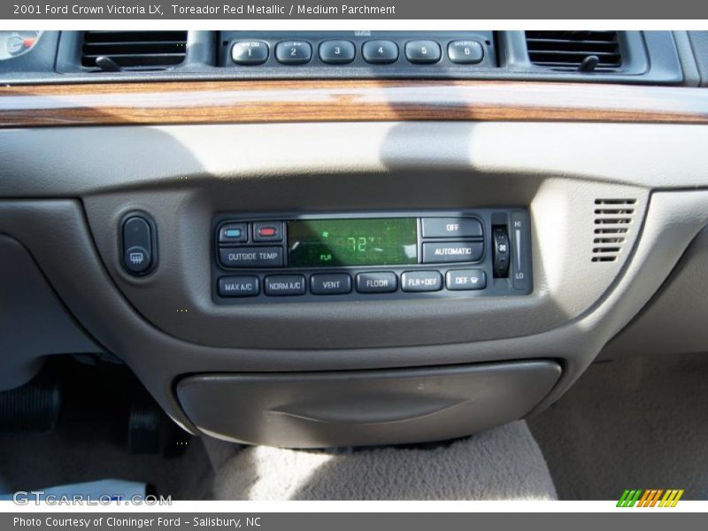 Controls of 2001 Crown Victoria LX
