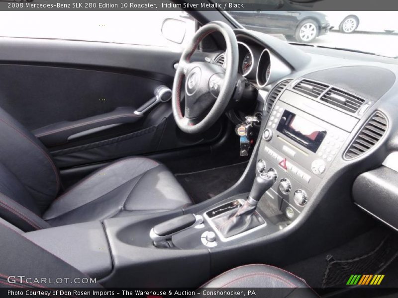 Iridium Silver Metallic / Black 2008 Mercedes-Benz SLK 280 Edition 10 Roadster