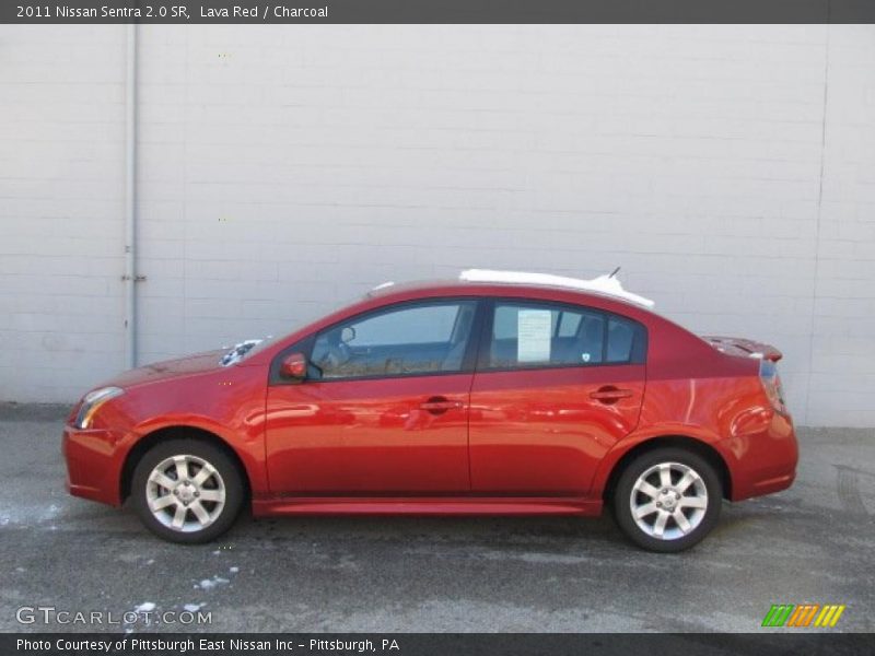  2011 Sentra 2.0 SR Lava Red