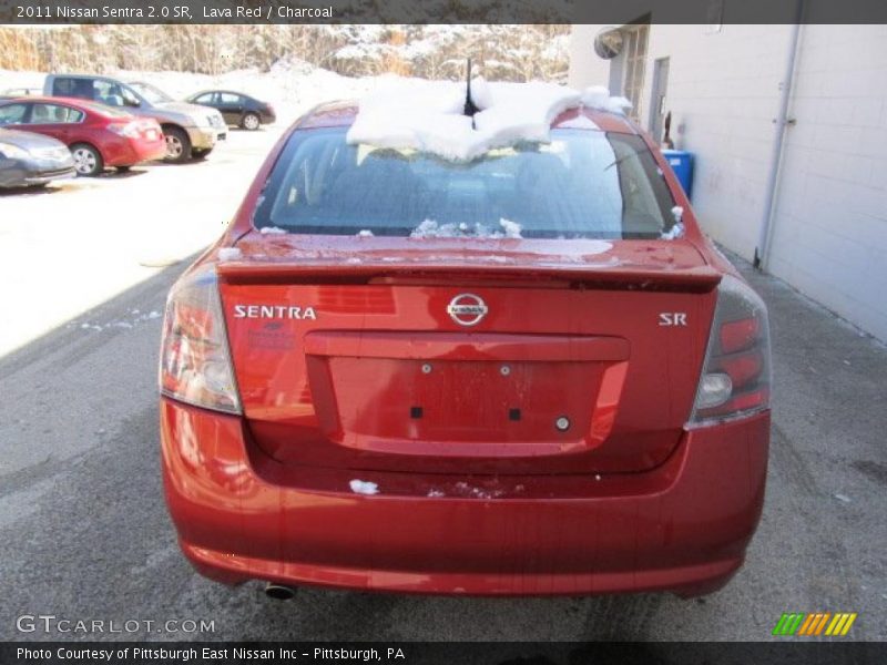  2011 Sentra 2.0 SR Lava Red