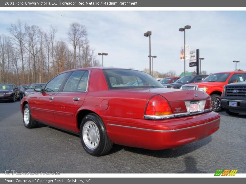  2001 Crown Victoria LX Toreador Red Metallic