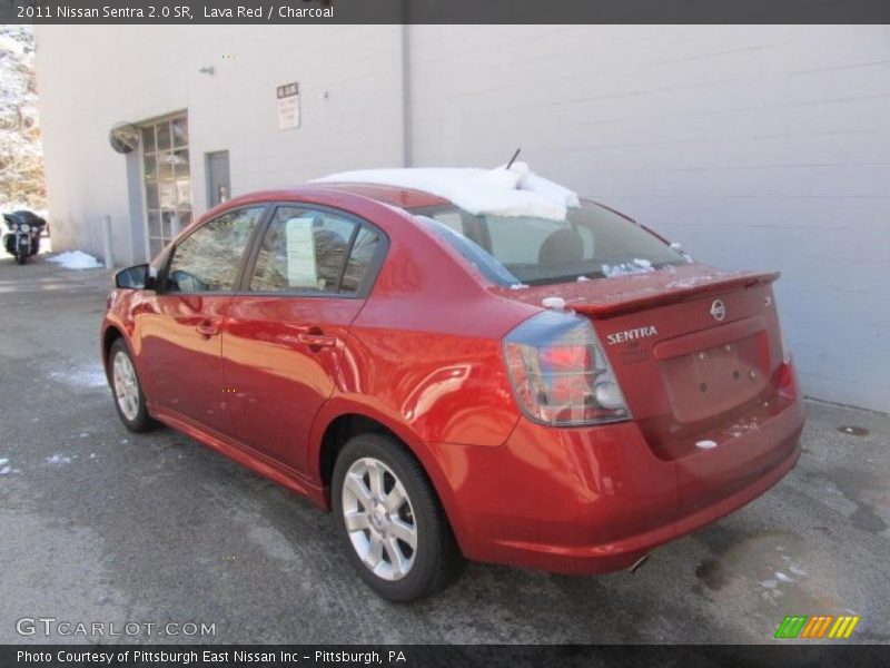  2011 Sentra 2.0 SR Lava Red