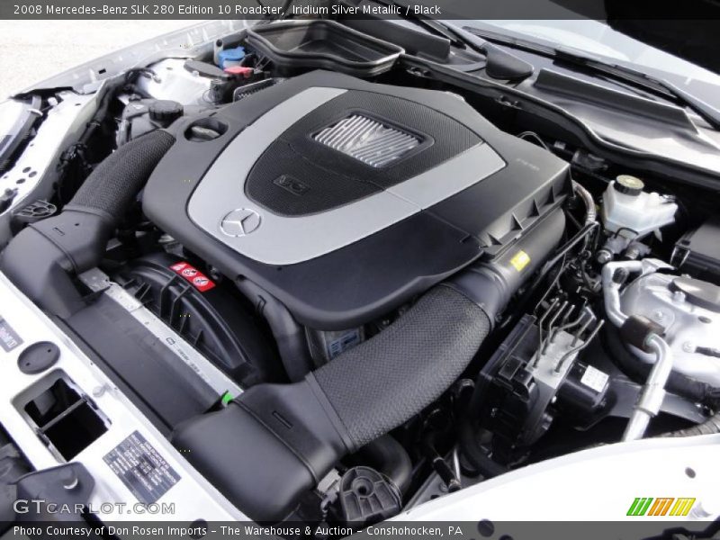  2008 SLK 280 Edition 10 Roadster Engine - 3.0 Liter DOHC 24-Valve VVT V6