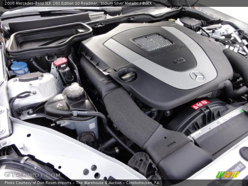 Iridium Silver Metallic / Black 2008 Mercedes-Benz SLK 280 Edition 10 Roadster