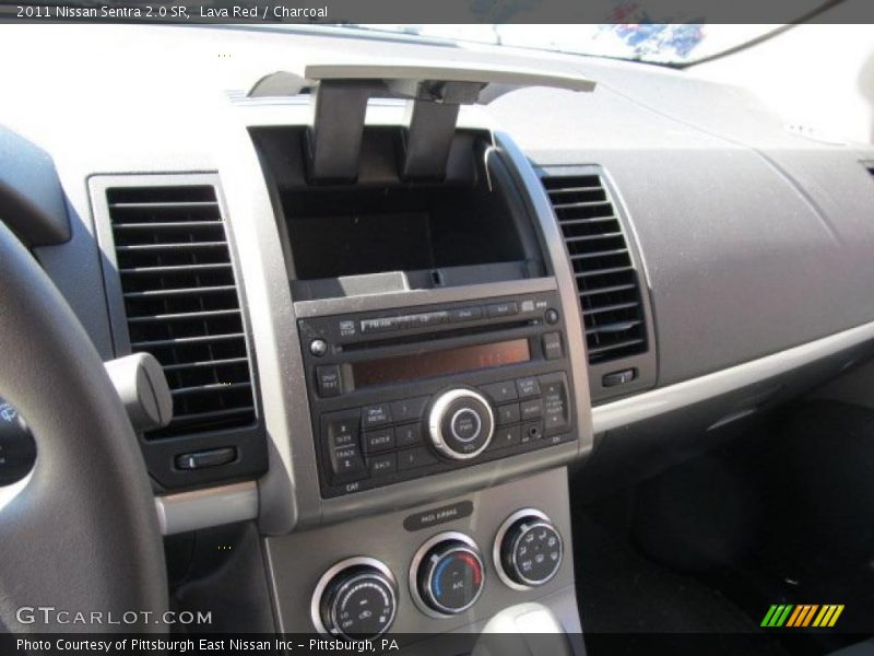 Lava Red / Charcoal 2011 Nissan Sentra 2.0 SR