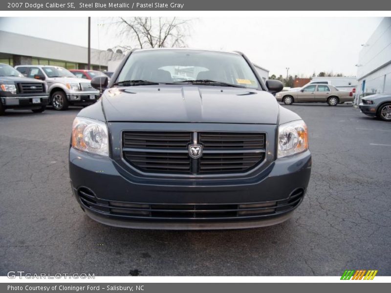 Steel Blue Metallic / Pastel Slate Gray 2007 Dodge Caliber SE