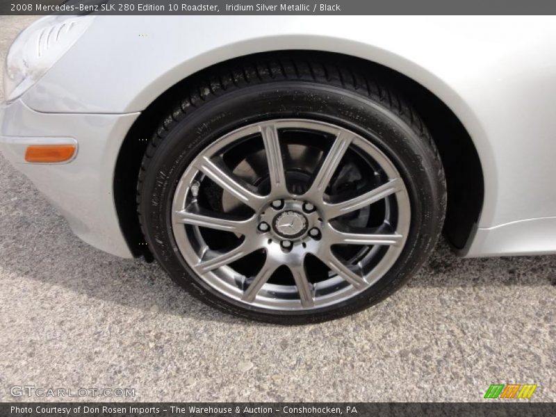 Iridium Silver Metallic / Black 2008 Mercedes-Benz SLK 280 Edition 10 Roadster