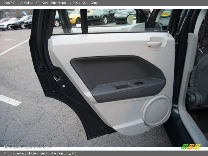 Steel Blue Metallic / Pastel Slate Gray 2007 Dodge Caliber SE