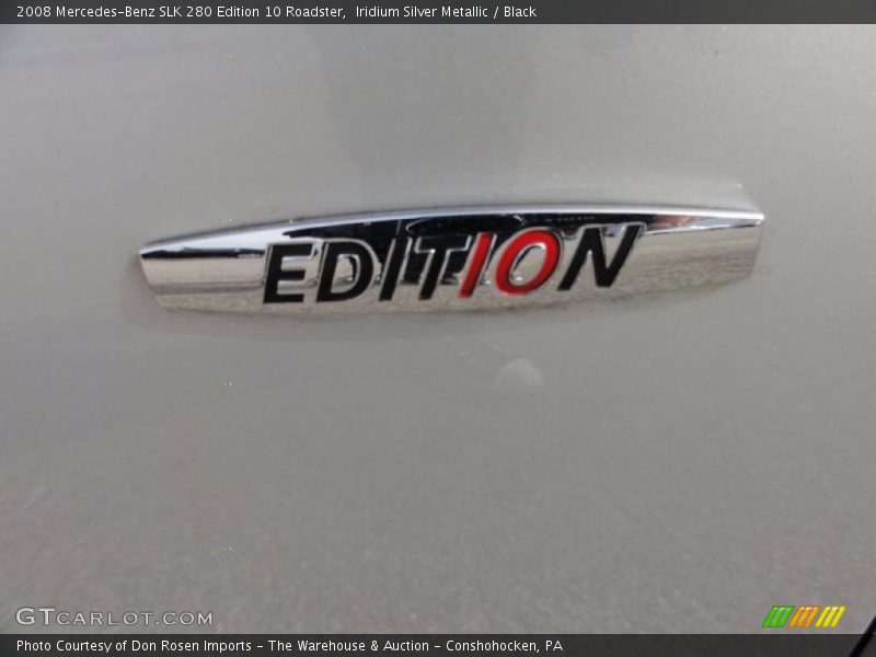  2008 SLK 280 Edition 10 Roadster Logo