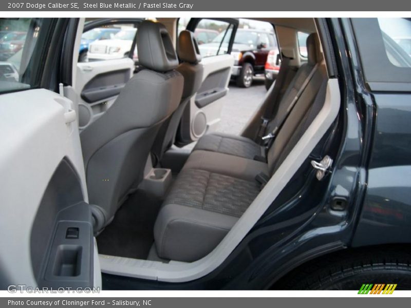 Steel Blue Metallic / Pastel Slate Gray 2007 Dodge Caliber SE
