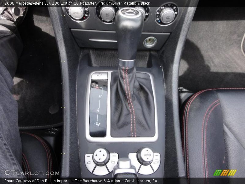  2008 SLK 280 Edition 10 Roadster 7 Speed Automatic Shifter