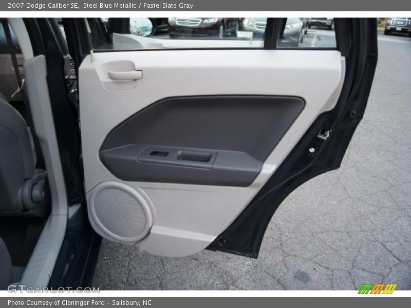 Steel Blue Metallic / Pastel Slate Gray 2007 Dodge Caliber SE