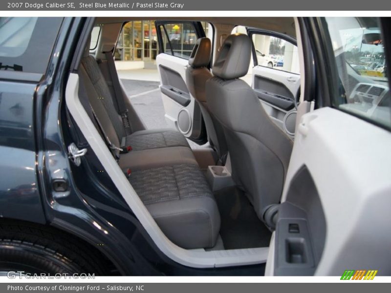 Steel Blue Metallic / Pastel Slate Gray 2007 Dodge Caliber SE