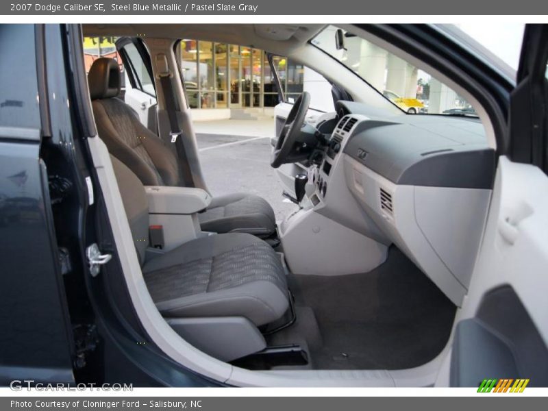 Steel Blue Metallic / Pastel Slate Gray 2007 Dodge Caliber SE