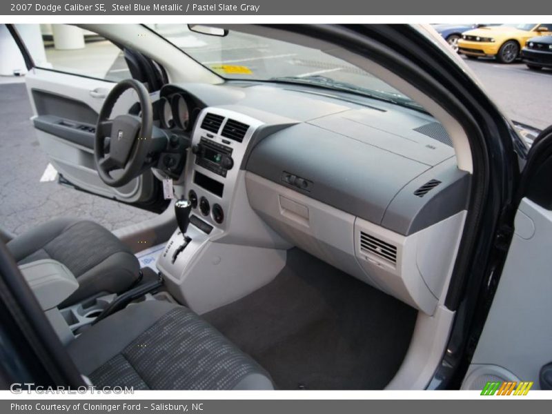 Steel Blue Metallic / Pastel Slate Gray 2007 Dodge Caliber SE
