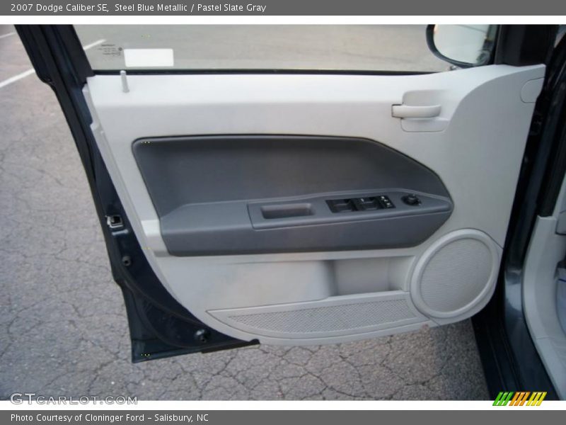 Steel Blue Metallic / Pastel Slate Gray 2007 Dodge Caliber SE