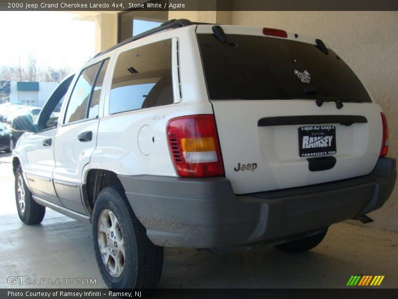 Stone White / Agate 2000 Jeep Grand Cherokee Laredo 4x4