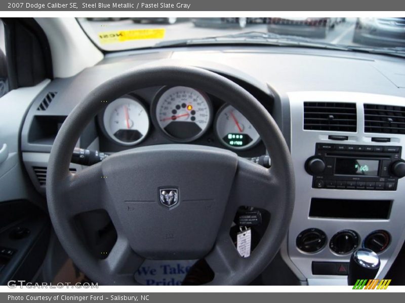 Steel Blue Metallic / Pastel Slate Gray 2007 Dodge Caliber SE