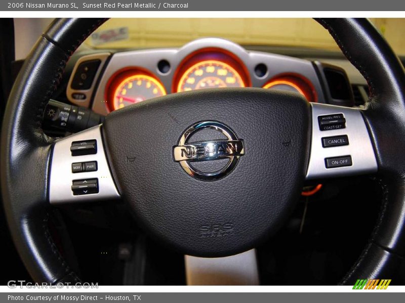 Sunset Red Pearl Metallic / Charcoal 2006 Nissan Murano SL